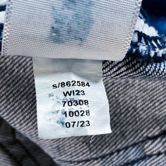 Ann Taylor Womens Jeans size 14 Dark Wash Straight Crop Ankle x28" Denim Stretch - Picture 6 of 10